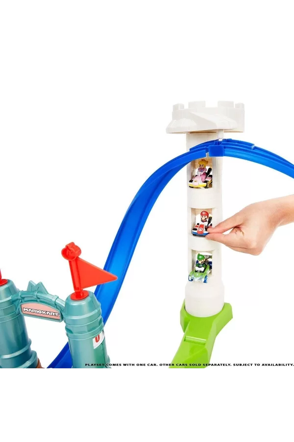 Hgk59 Hw Mario Kart Keskin Dönüşler Pist Seti /hot Wheels