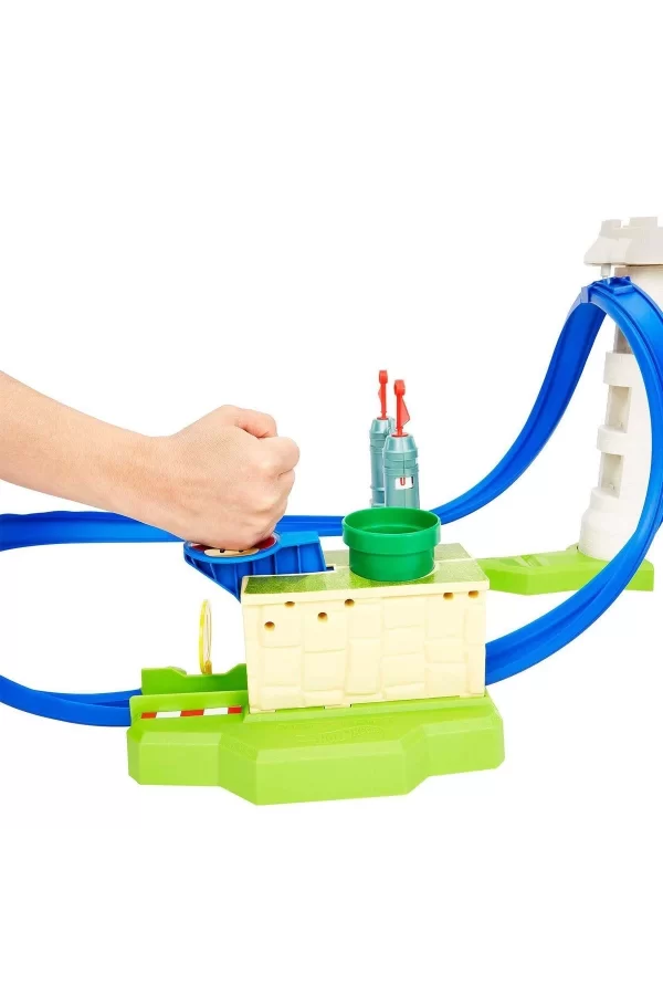 Hgk59 Hw Mario Kart Keskin Dönüşler Pist Seti /hot Wheels