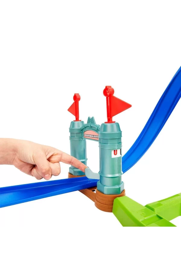 Hgk59 Hw Mario Kart Keskin Dönüşler Pist Seti /hot Wheels