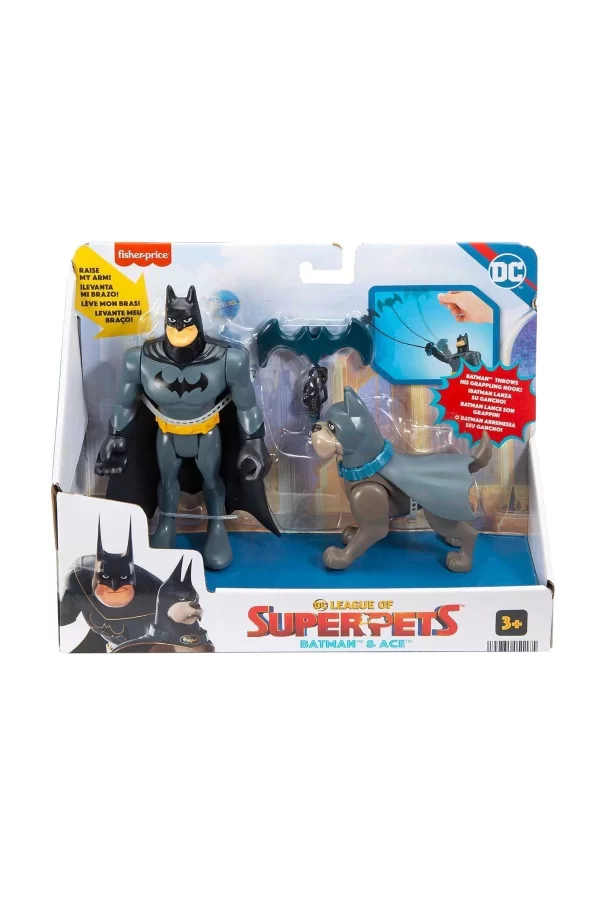 Hgl01 Imaginext Dc League Of Super Pets -  Kahramanlar Ve Hayvanlar