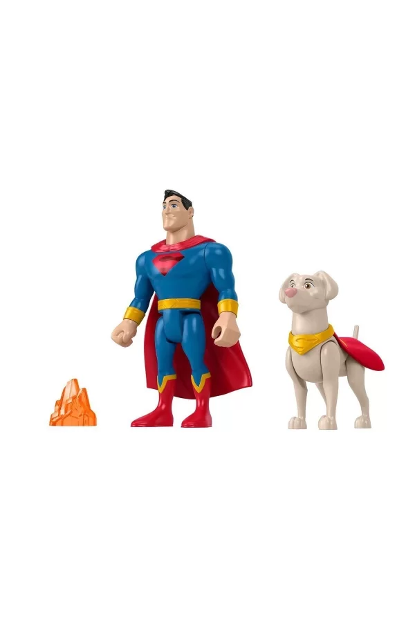 Hgl01 Imaginext Dc League Of Super Pets -  Kahramanlar Ve Hayvanlar