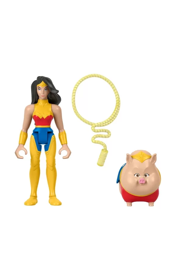 Hgl01 Imaginext Dc League Of Super Pets -  Kahramanlar Ve Hayvanlar