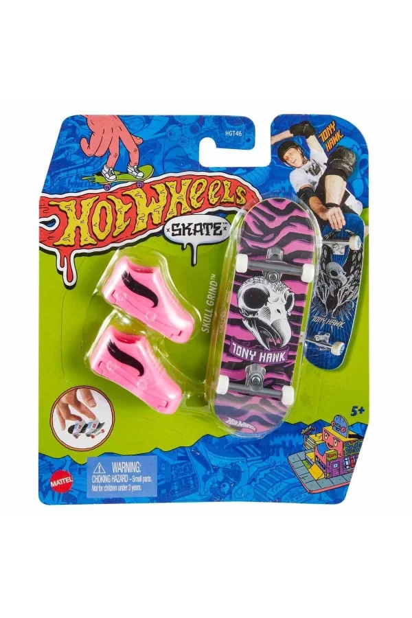 Hgt46 Hot Wheels Skate Parmak Kaykay Ve Ayakkabı Paketleri