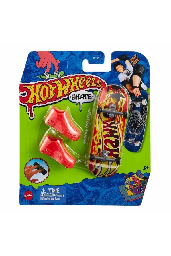 Hgt46 Hot Wheels Skate Parmak Kaykay Ve Ayakkabı Paketleri