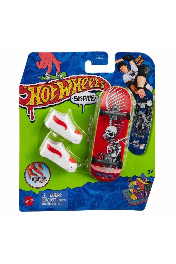 Hgt46 Hot Wheels Skate Parmak Kaykay Ve Ayakkabı Paketleri