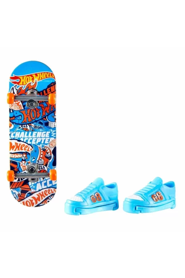 Hgt46 Hot Wheels Skate Parmak Kaykay Ve Ayakkabı Paketleri