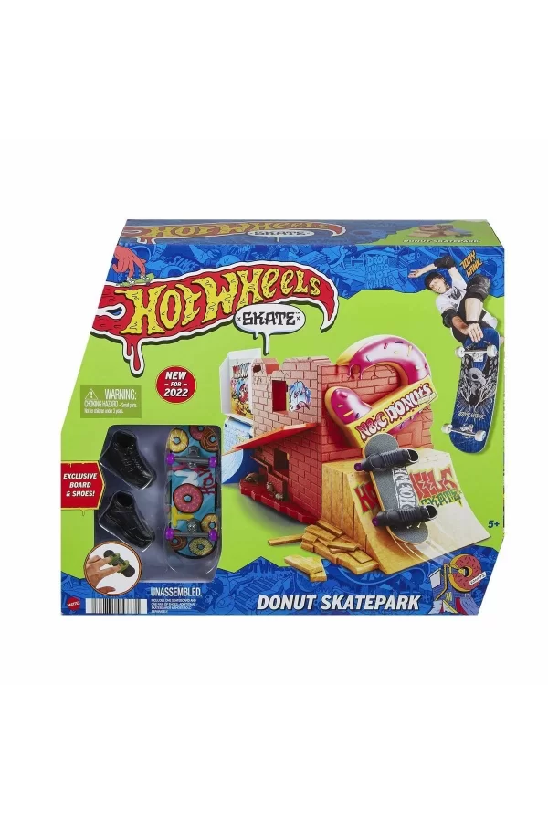 Hgt91 Hot Wheels Skate Parmak Kaykay Macerasına Başlangıç Setleri