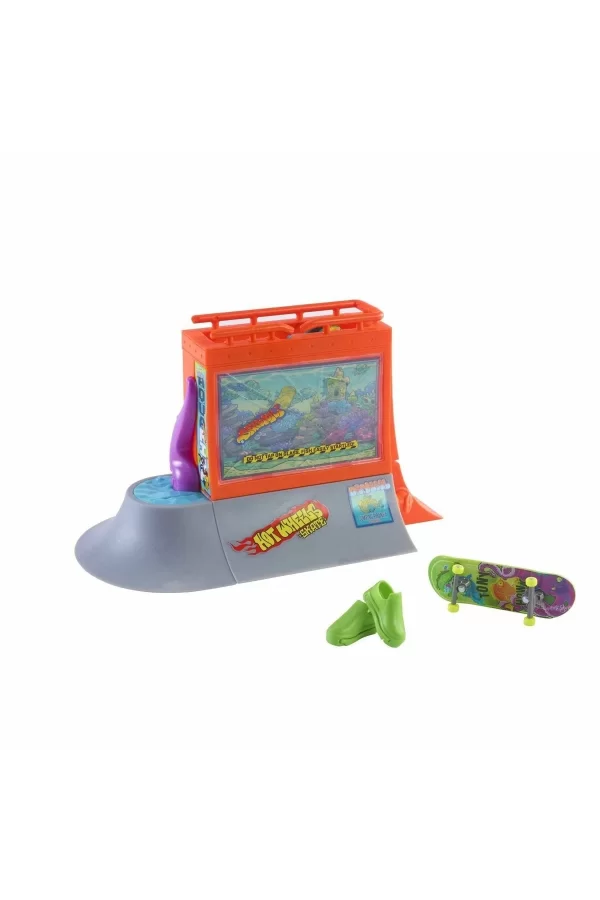 Hgt91 Hot Wheels Skate Parmak Kaykay Macerasına Başlangıç Setleri