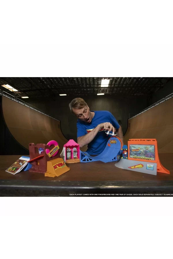 Hgt91 Hot Wheels Skate Parmak Kaykay Macerasına Başlangıç Setleri