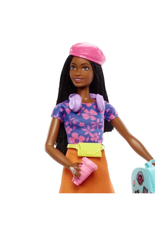Hgx55 Barbie Brooklyn Seyahatte Bebeği Ve Aksesuarları