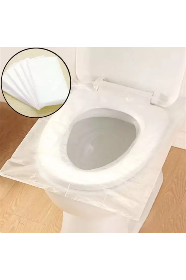 Hijyenik Tek Kullanımlık Klozet Kapağı Poşeti 50 Adet