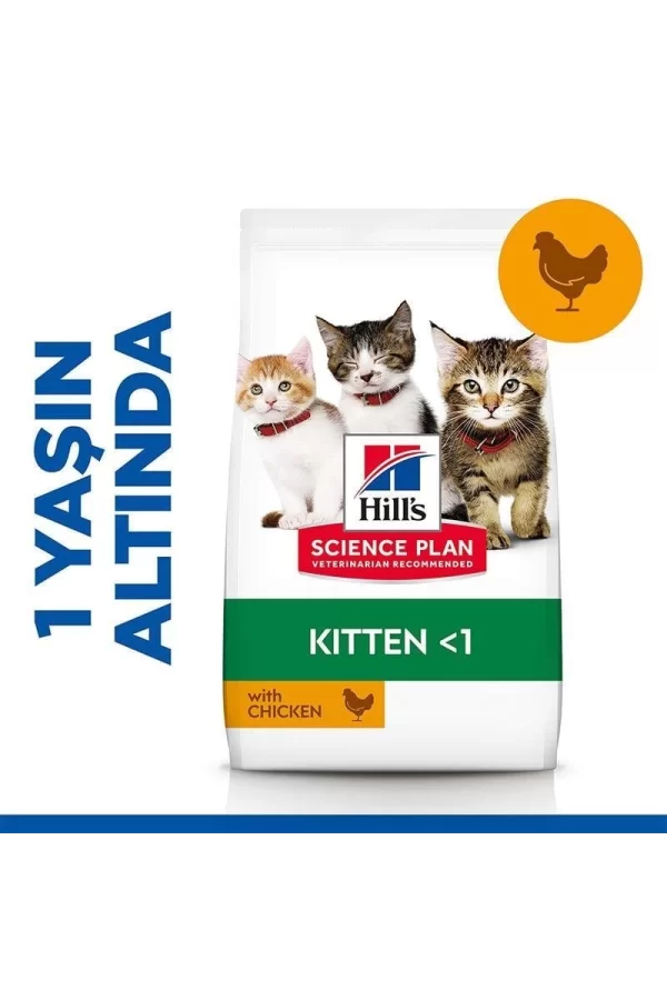 Hills Kitten Tavuklu Yavru Kedi Maması 1.5 kg