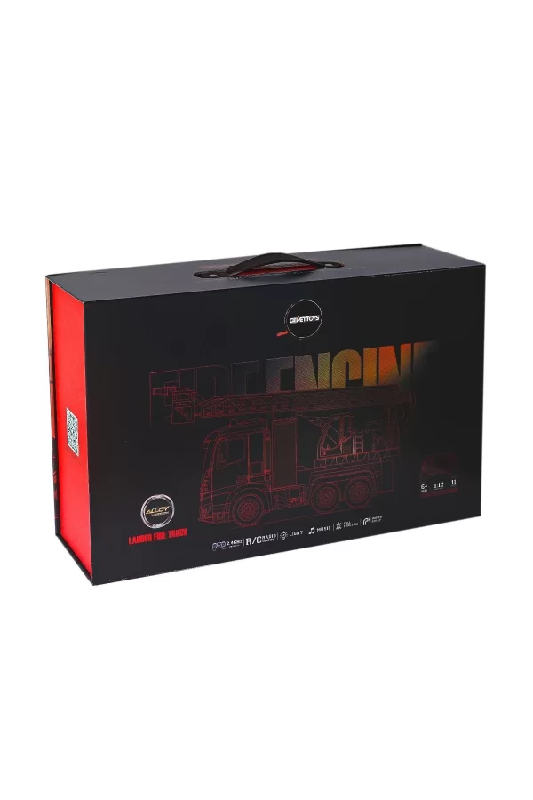 Hj8002-1 Kumandalı Metal İtfaiye 1:12 -gepttoys