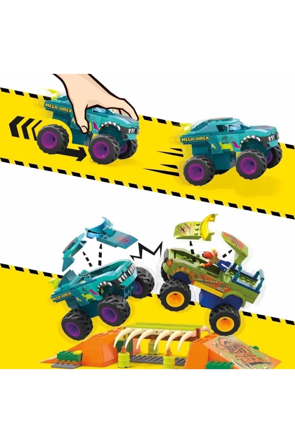 Hkf89 Mega Hot Wheels® Mega-wrex™ Dinozor Kemikli Aksiyon Sahası