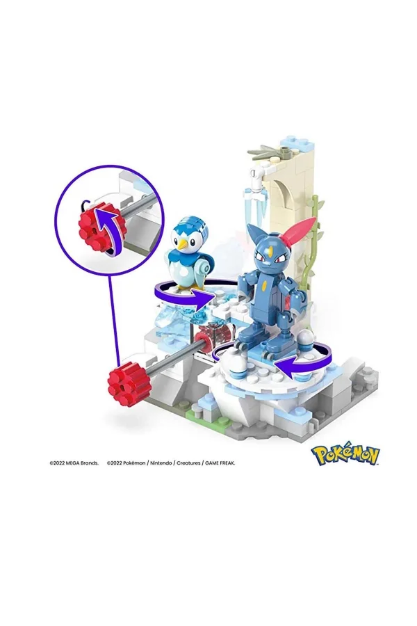 Hkt20 Mega™ Pokémon™ Piplup Ve Sneasel Kış Macerası Seti 183 Parça + 7 Yaş