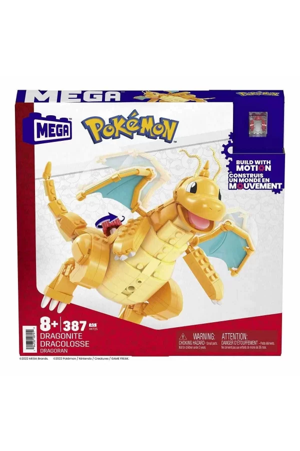 Hkt25 Mega™ Pokémon™ Dragonite 387 Parça +8 Yaş