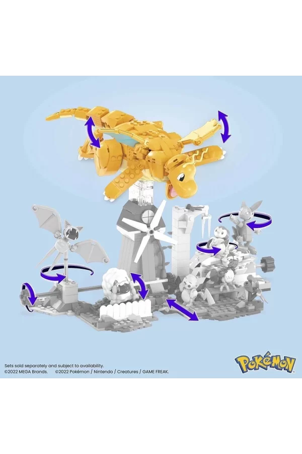 Hkt25 Mega™ Pokémon™ Dragonite 387 Parça +8 Yaş