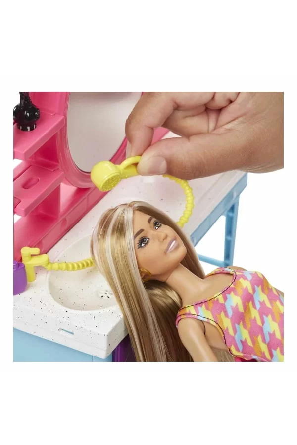Hkv00 Barbie Muhteşem Kuaför Oyun Seti