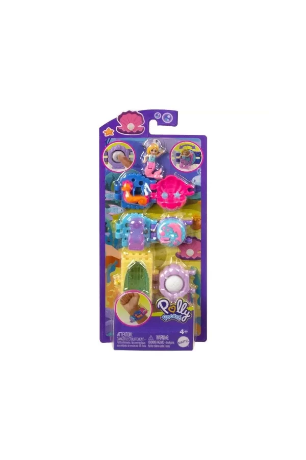 Hkv67 Polly Pocket Bileklik Olabilen Sevimli Oyun Setleri