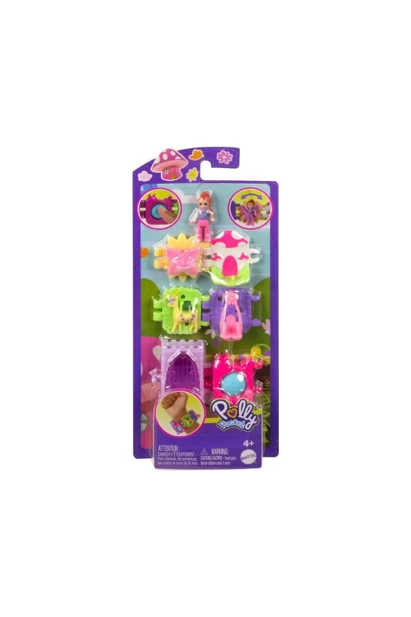 Hkv67 Polly Pocket Bileklik Olabilen Sevimli Oyun Setleri
