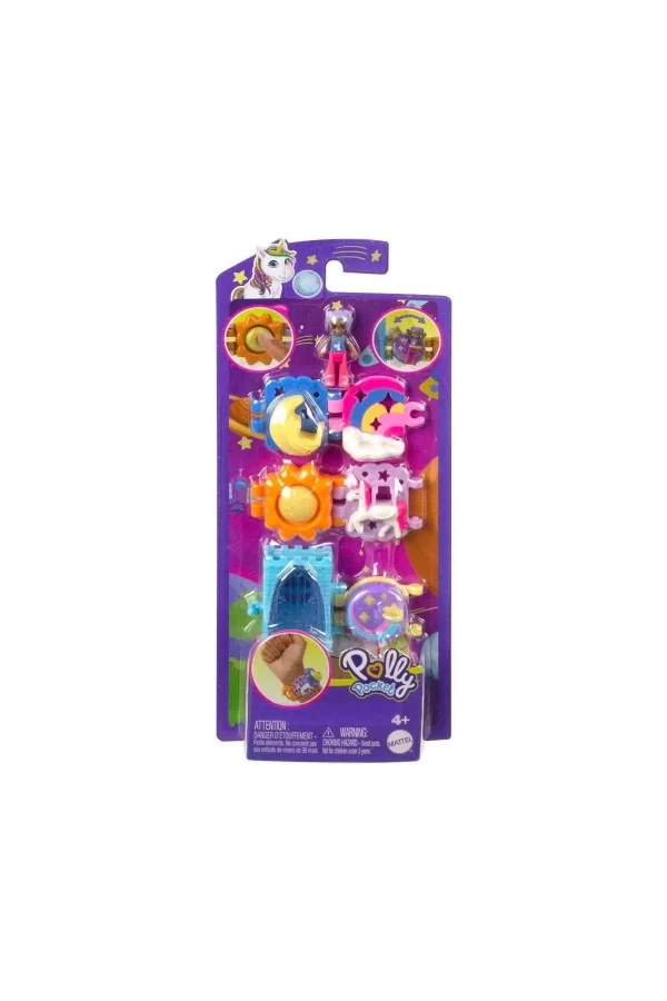 Hkv67 Polly Pocket Bileklik Olabilen Sevimli Oyun Setleri