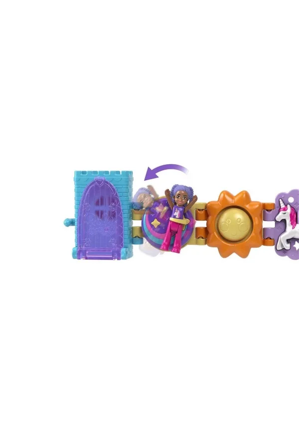 Hkv67 Polly Pocket Bileklik Olabilen Sevimli Oyun Setleri