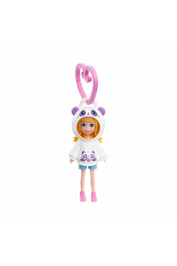Hkv98 Polly Pocket Kapüşonlu Bebekler