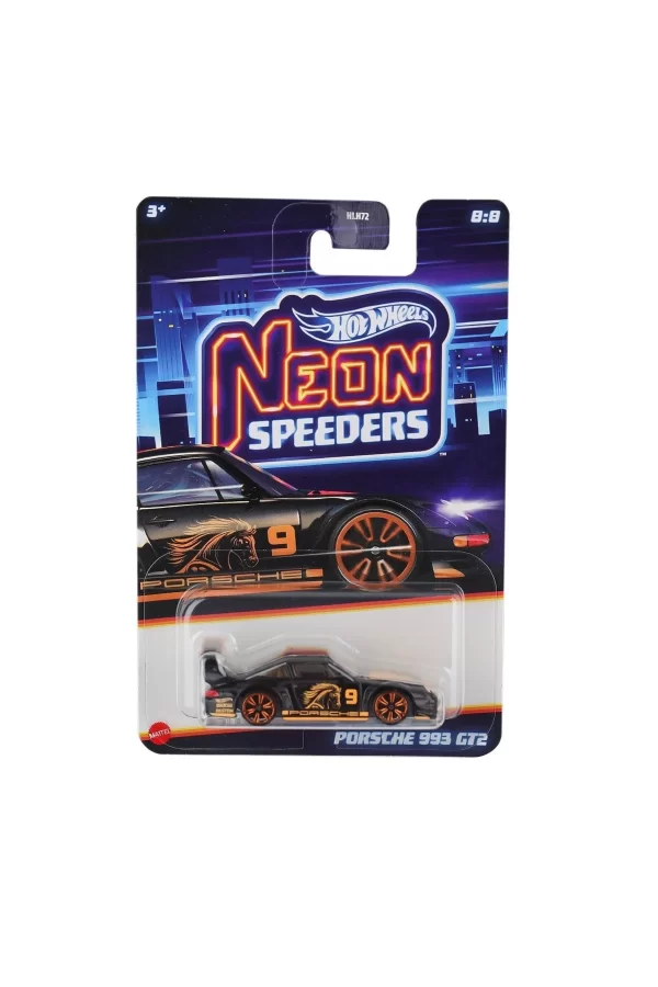 Hlh72 Hot Wheels Neon Yarışlar Temalı Arabalar 10 Adet Koli İle Satılır. Koli Fiyatıdır.