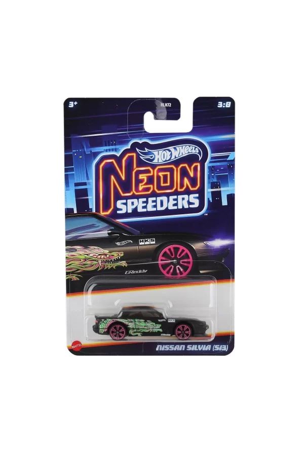 Hlh72 Hot Wheels Neon Yarışlar Temalı Arabalar 10 Adet Koli İle Satılır. Koli Fiyatıdır.