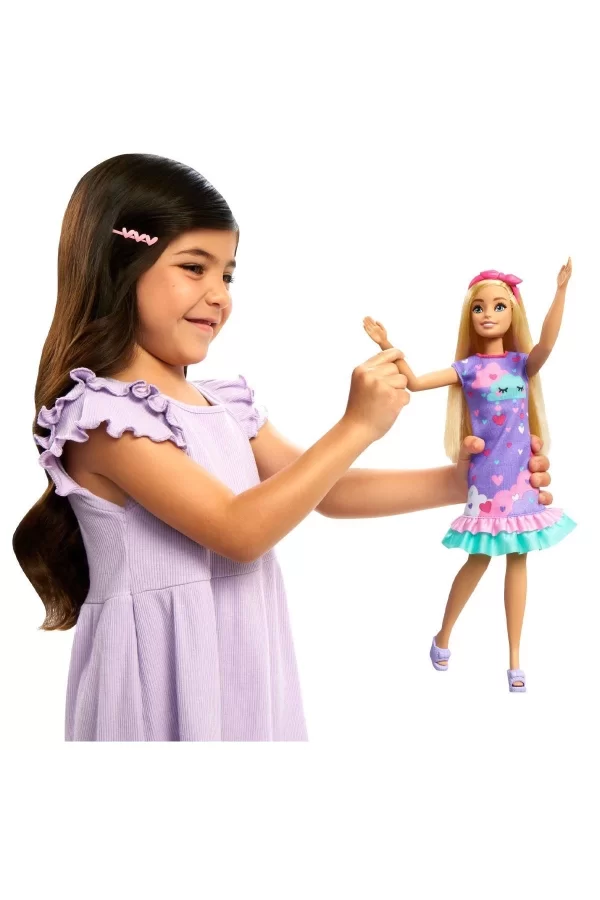 Hmm66 My First Barbie - İlk Barbie Bebeğim - Delüks Bebek