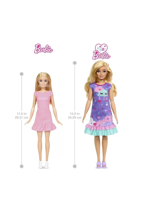Hmm66 My First Barbie - İlk Barbie Bebeğim - Delüks Bebek