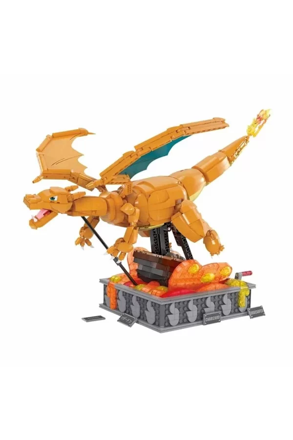 Hmw05 Mega Pokémon™ Hareketli Charizard 1664 Parça +12 Yaş