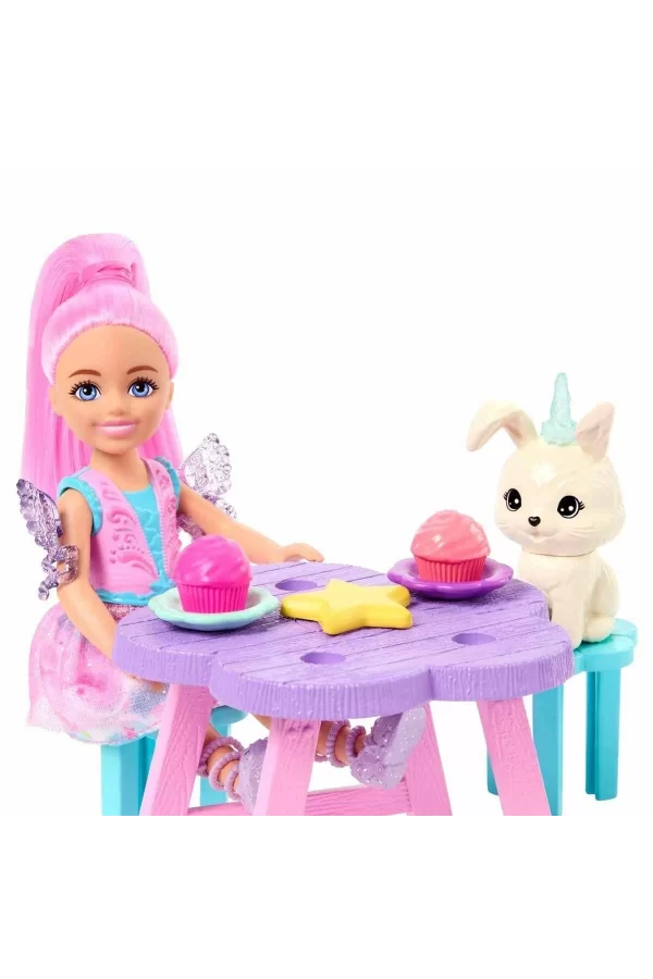 Hnt67 Barbie A Touch Of Magic Chelsea Ve Pegasus Oyun Seti
