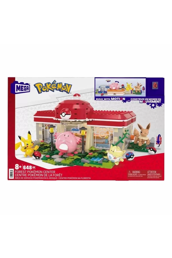 Hnt93 Mega Pokémon™ Pokémon Dinlenme Tesisi 648 Parça +8 Yaş