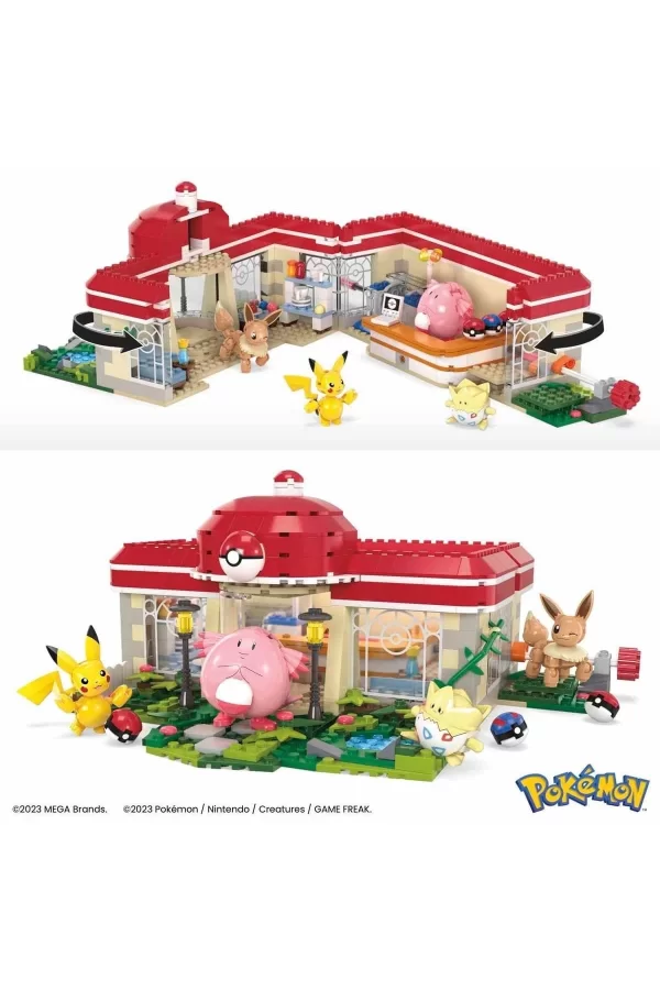 Hnt93 Mega Pokémon™ Pokémon Dinlenme Tesisi 648 Parça +8 Yaş