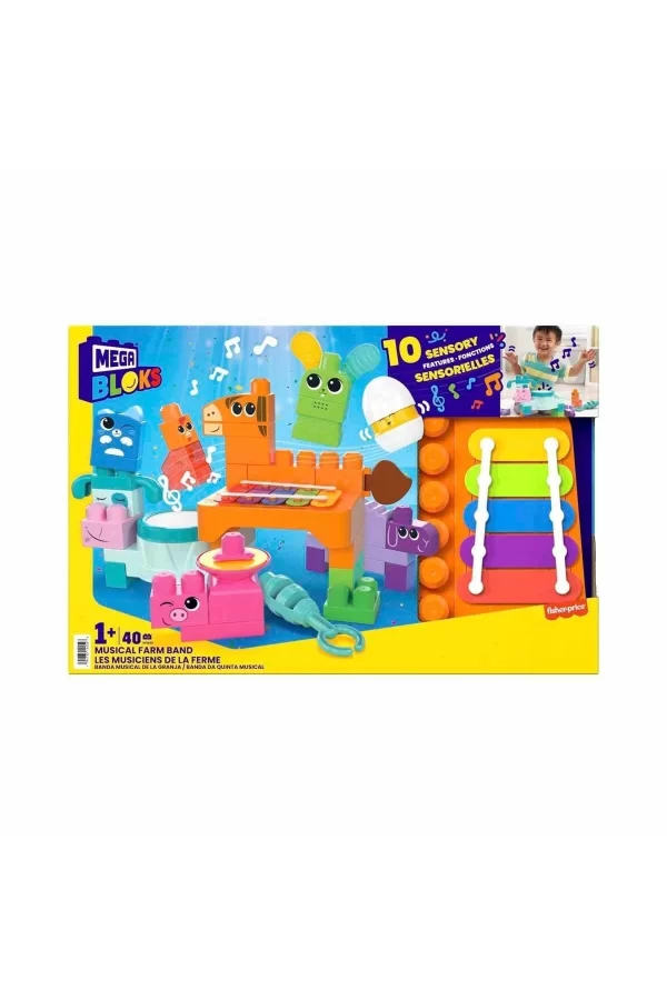 Hpb46 Mega Bloks® Çiftlik Orkestrası 40 Parça +1 Yaş