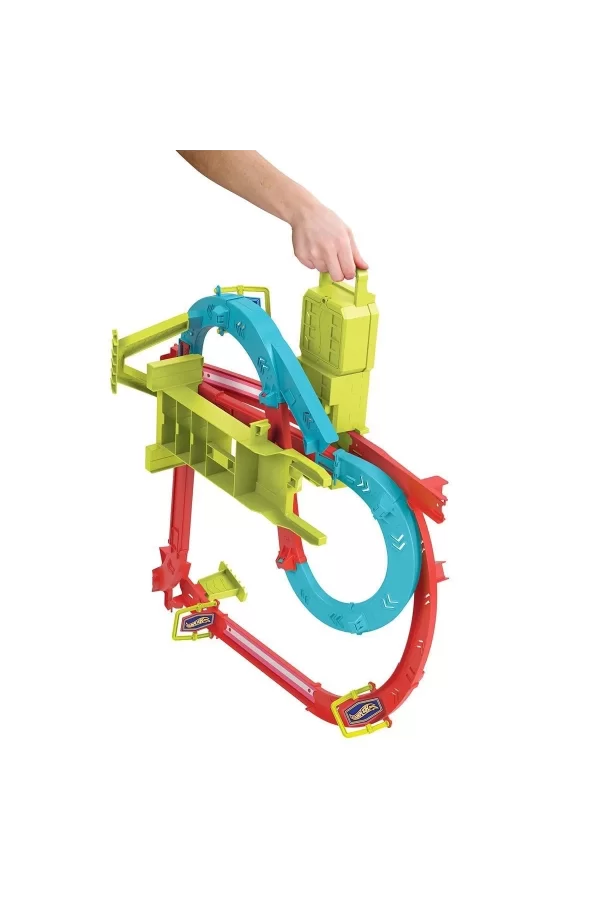 Hpc07 Hot Wheels Neon Yarışlar Çoklu Yarış Heyecanı Pist Seti