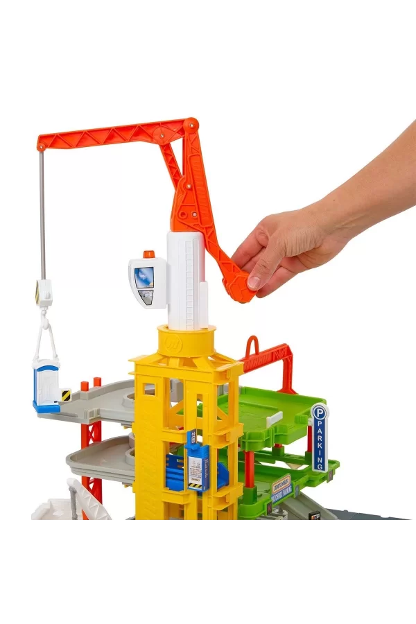 Hpd63 Matchbox Aksiyon Sürücüleri Muhteşem İnşaat Alanı Oyun Seti