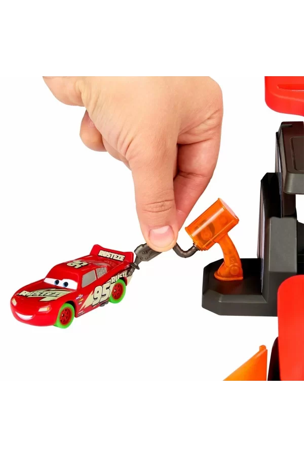 Hpd80 Cars Karanlıkta Parlayan Yarışçılar Pist Seti