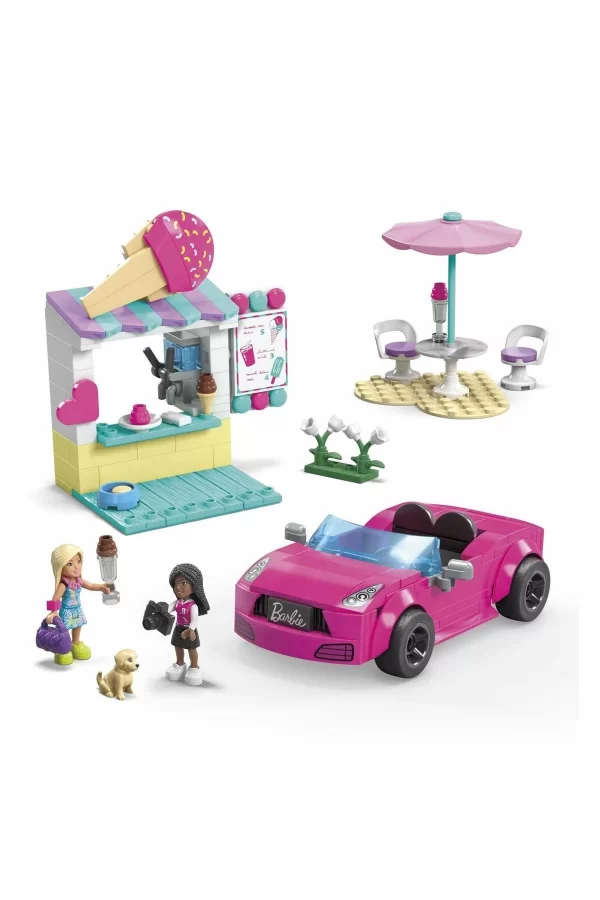Hpn78 Mega Barbie® Dondurma Standı 226 Parça +6 Yaş