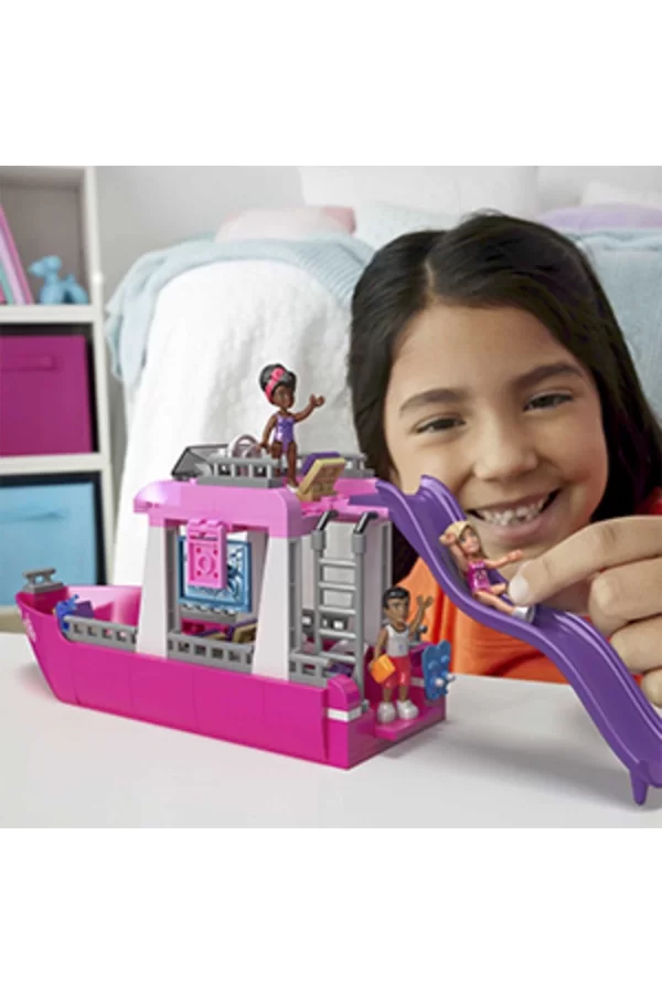 Hpn79 Mega Barbie® Malibu Rüya Teknesi™ 317 Parça +6 Yaş