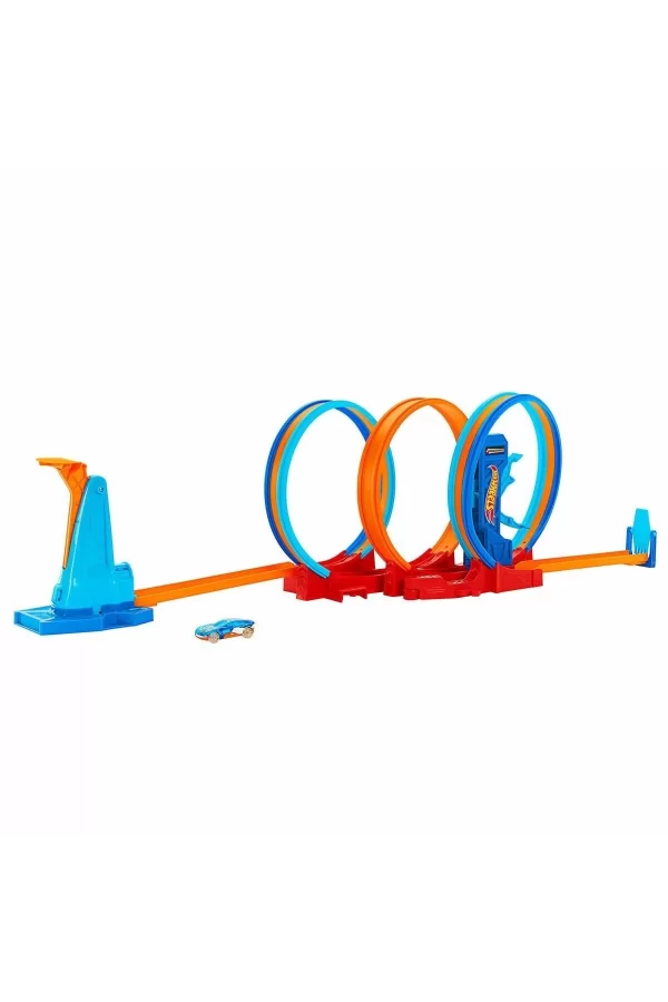 Hpx93 Hot Wheels Ultra Hots Çılgın Çember Yarışı Seti