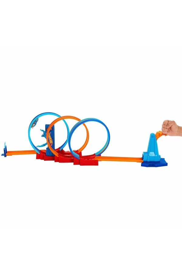 Hpx93 Hot Wheels Ultra Hots Çılgın Çember Yarışı Seti