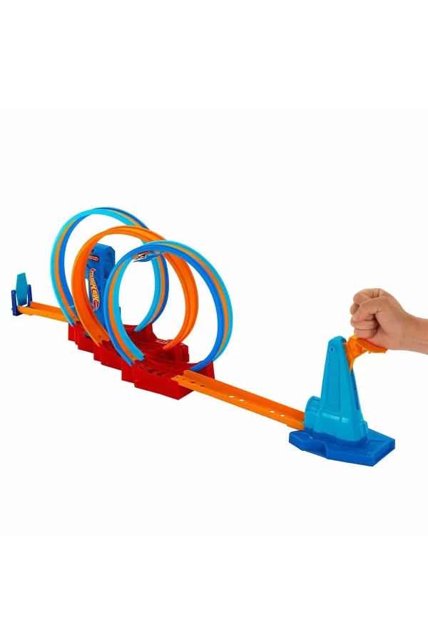 Hpx93 Hot Wheels Ultra Hots Çılgın Çember Yarışı Seti