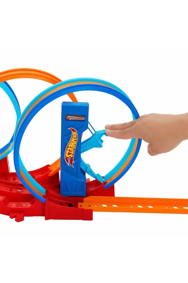 Hpx93 Hot Wheels Ultra Hots Çılgın Çember Yarışı Seti