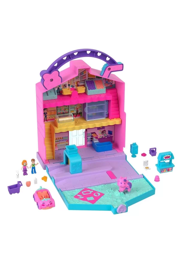 Hrd45 Polly Pocket Eğlenceli Market Oyun Seti