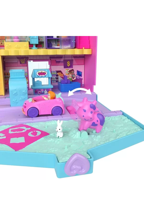 Hrd45 Polly Pocket Eğlenceli Market Oyun Seti