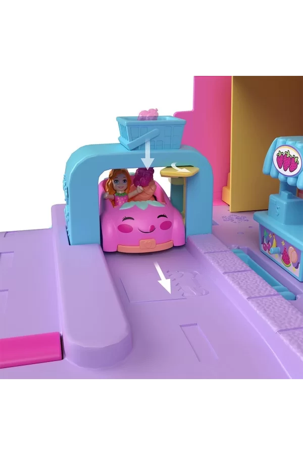 Hrd45 Polly Pocket Eğlenceli Market Oyun Seti