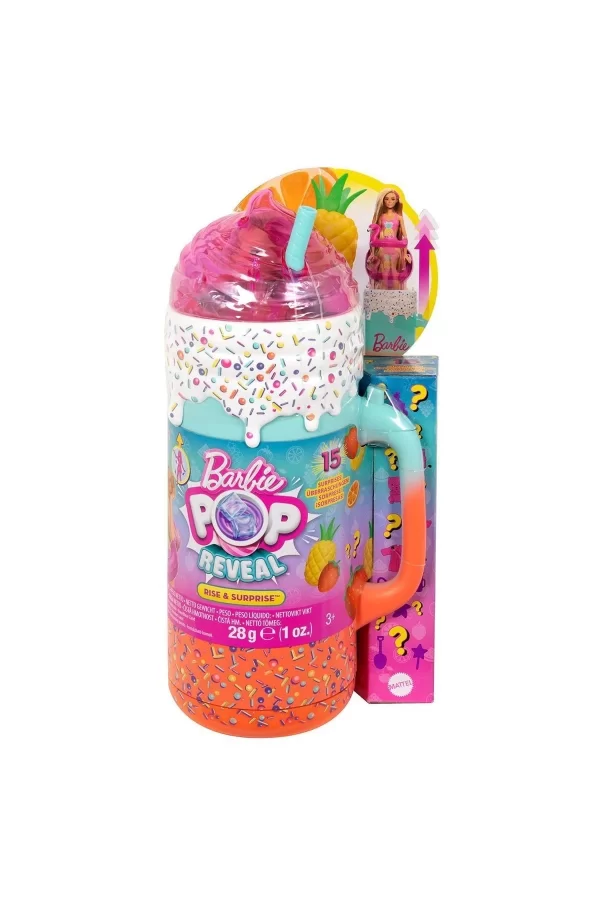 Hrk57 Barbie Pop Reveal Sürprizli Bardak Oyun Seti