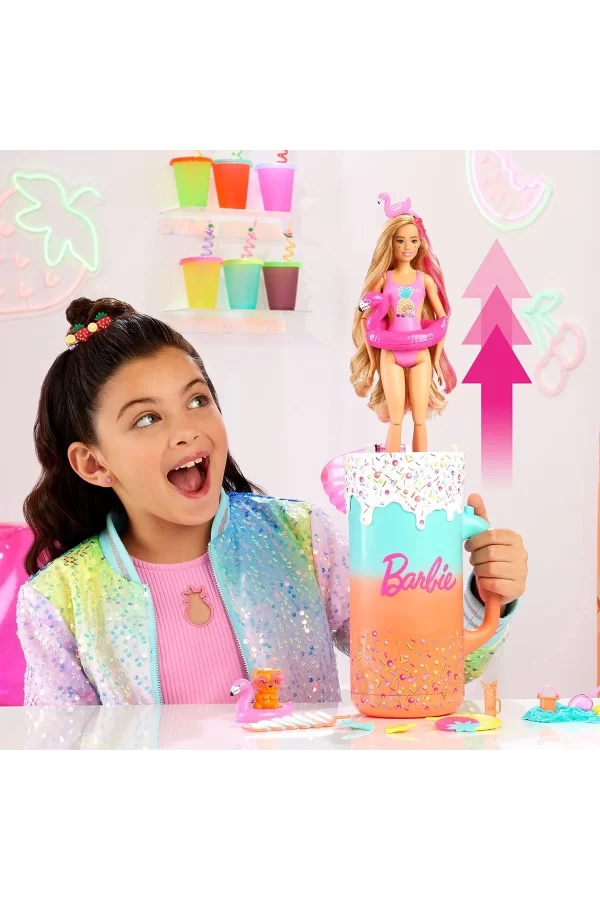 Hrk57 Barbie Pop Reveal Sürprizli Bardak Oyun Seti